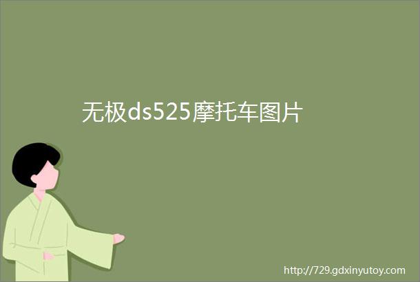 无极ds525摩托车图片