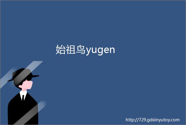 始祖鸟yugen