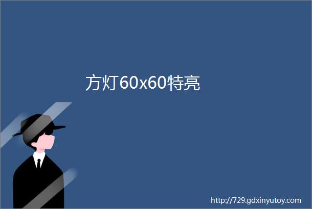 方灯60x60特亮