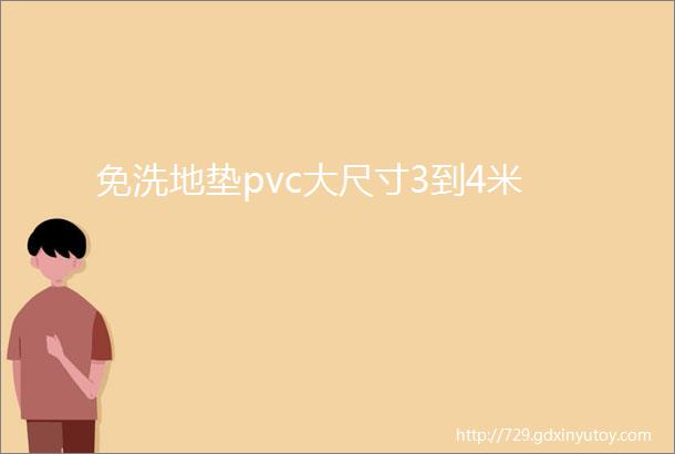 免洗地垫pvc大尺寸3到4米